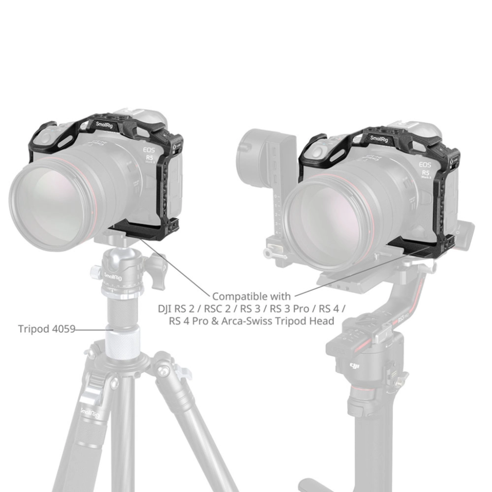 Smallrig Klatka operatorska Black Mamba Cage do Canon EOS R5 Mark II