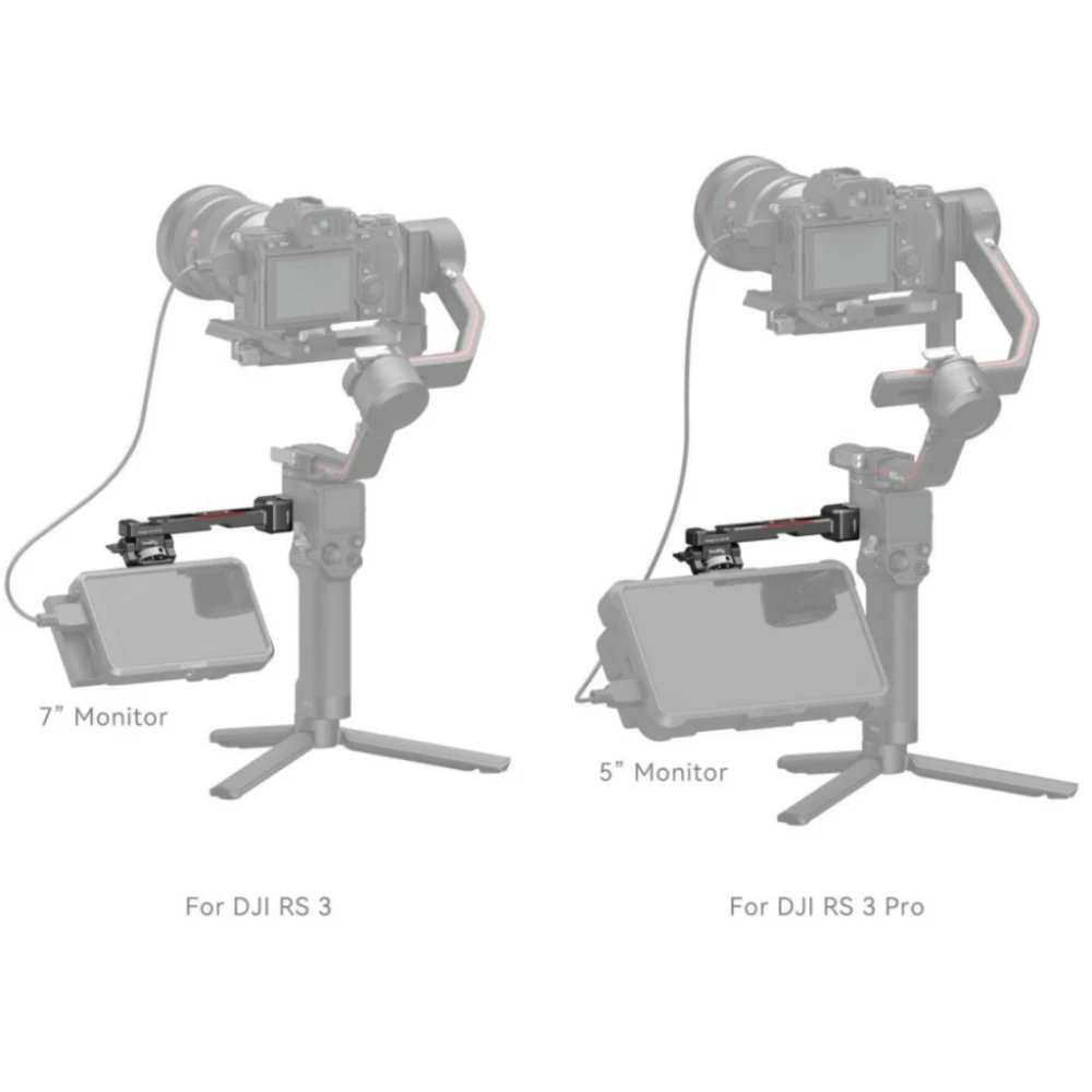 Smallrig Mocowanie monitora NATO Monitor Mount do DJI RS 2 / RSC 2 / RS 3 / RSC 2 PRO [3026B]