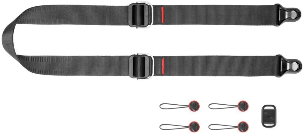Pasek Peak Design Pasek na szyję lub ramię SLIDE LITE v3 czarny do lekkich aparatów