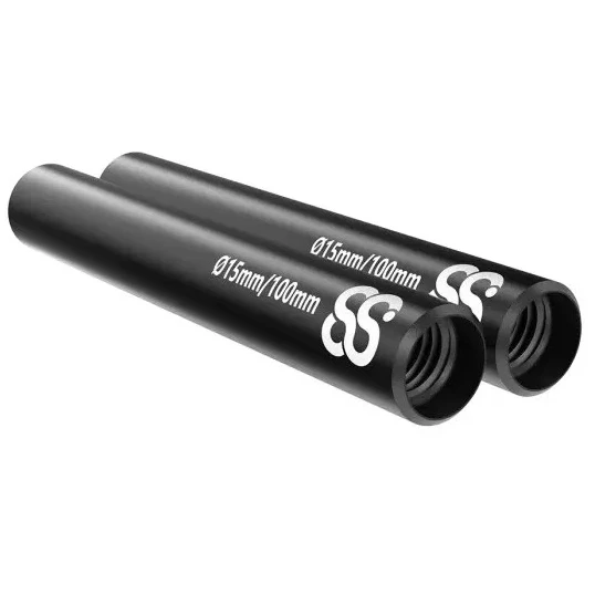 8sinn rurki aluminiowe 30cm 15MM Black Rods 2szt