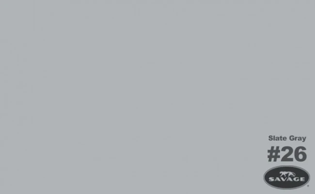Tło kartonowe Savage Widetone kartonowe 2.72x11 m - 26 Slate Gray