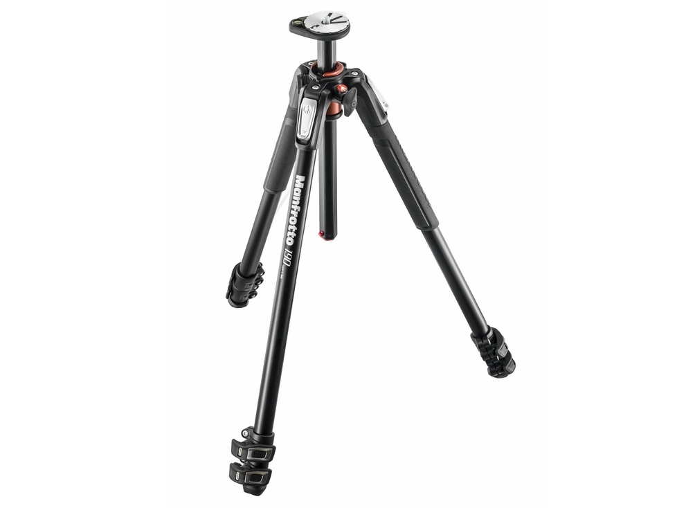 Statyw Manfrotto MT190XPRO3, 3 sekcje, aluminiowy, kolumna 90 st, bez głowicy