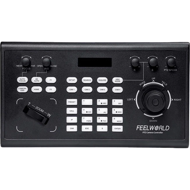 Feelworld KBC10 kontroler PTZ joystick klawiatura wyťwietlacz LCD PoE