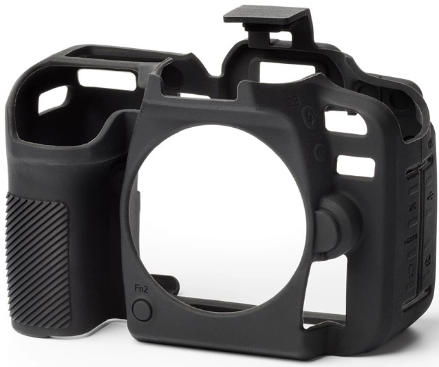 Zbroja EasyCover Osłona Gumowa dla Nikon D7500 czarna