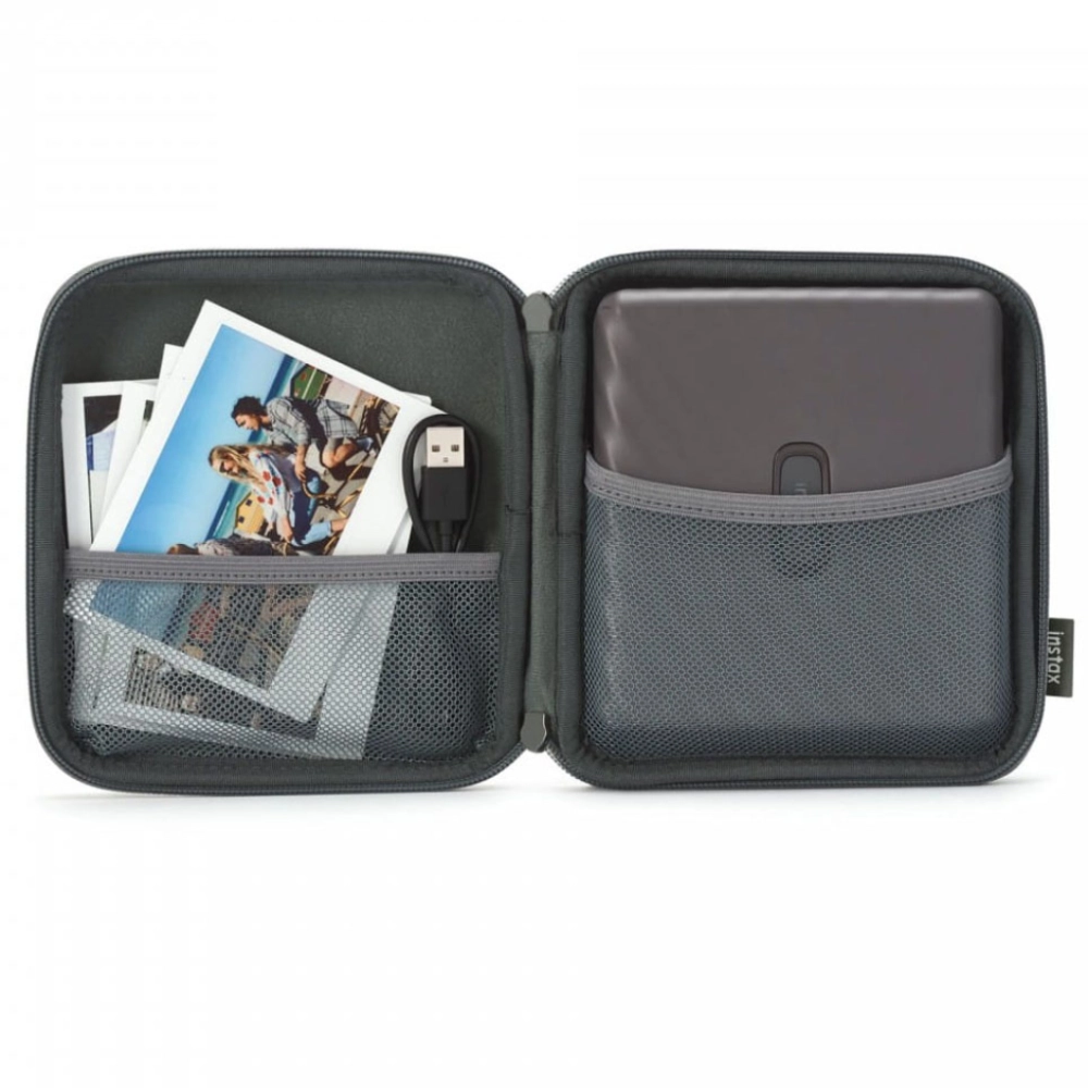 FujiFilm Pokrowiec Instax  Link Wide kawowo-szary