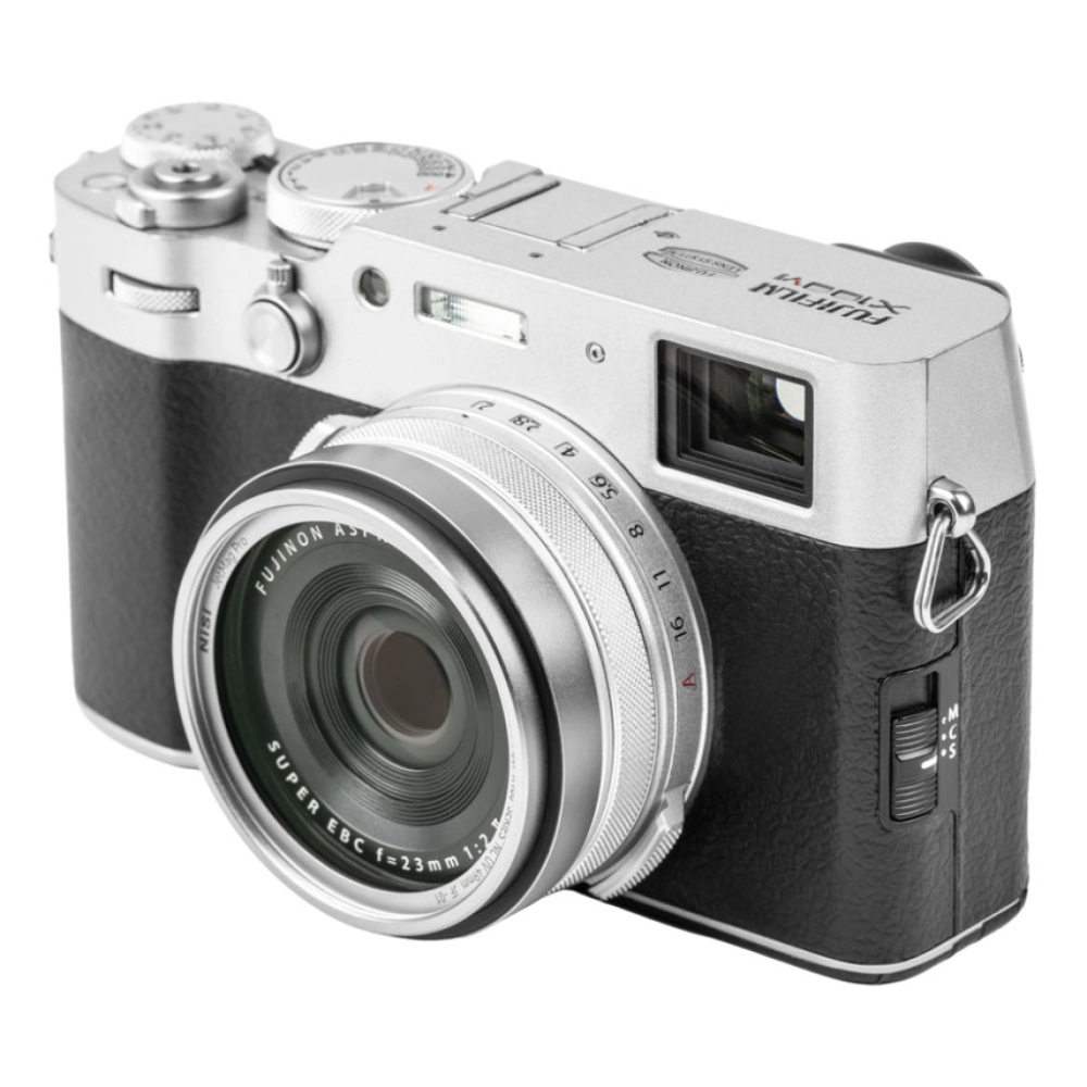 NISI JetMag Pro Lens Hood, UV Filter dla Fuji X100 Srebrny