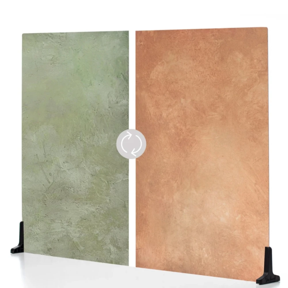 Tło plastikowe V-Flat World Duo Boards Francuska glinka/terakotowy róż - XL