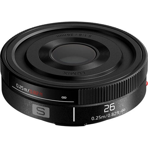 Obiektyw Panasonic Lumix S 26 mm f/8.0 pancake (MF)