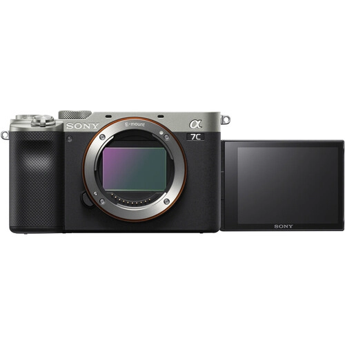 Aparat cyfrowy Sony A7C body srebrne (ILCE-7C)