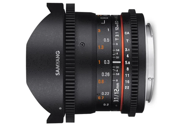 Obiektyw Samyang 12 mm T3.1 VDSLR Nikon 
