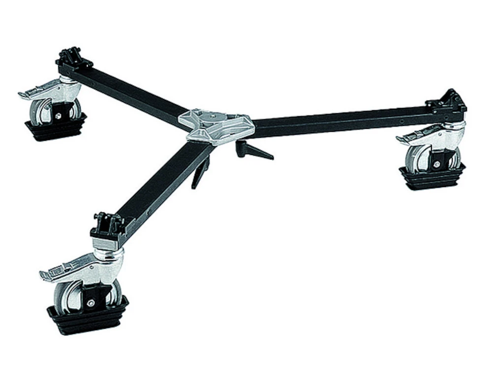 Manfrotto Wózek 114MV DOLLY Video/Cine do statywów video z kolcami (kółka 127mm)