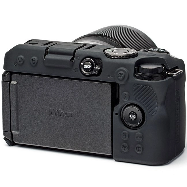 Zbroja EasyCover osłona gumowa dla Nikon Z30 czarna