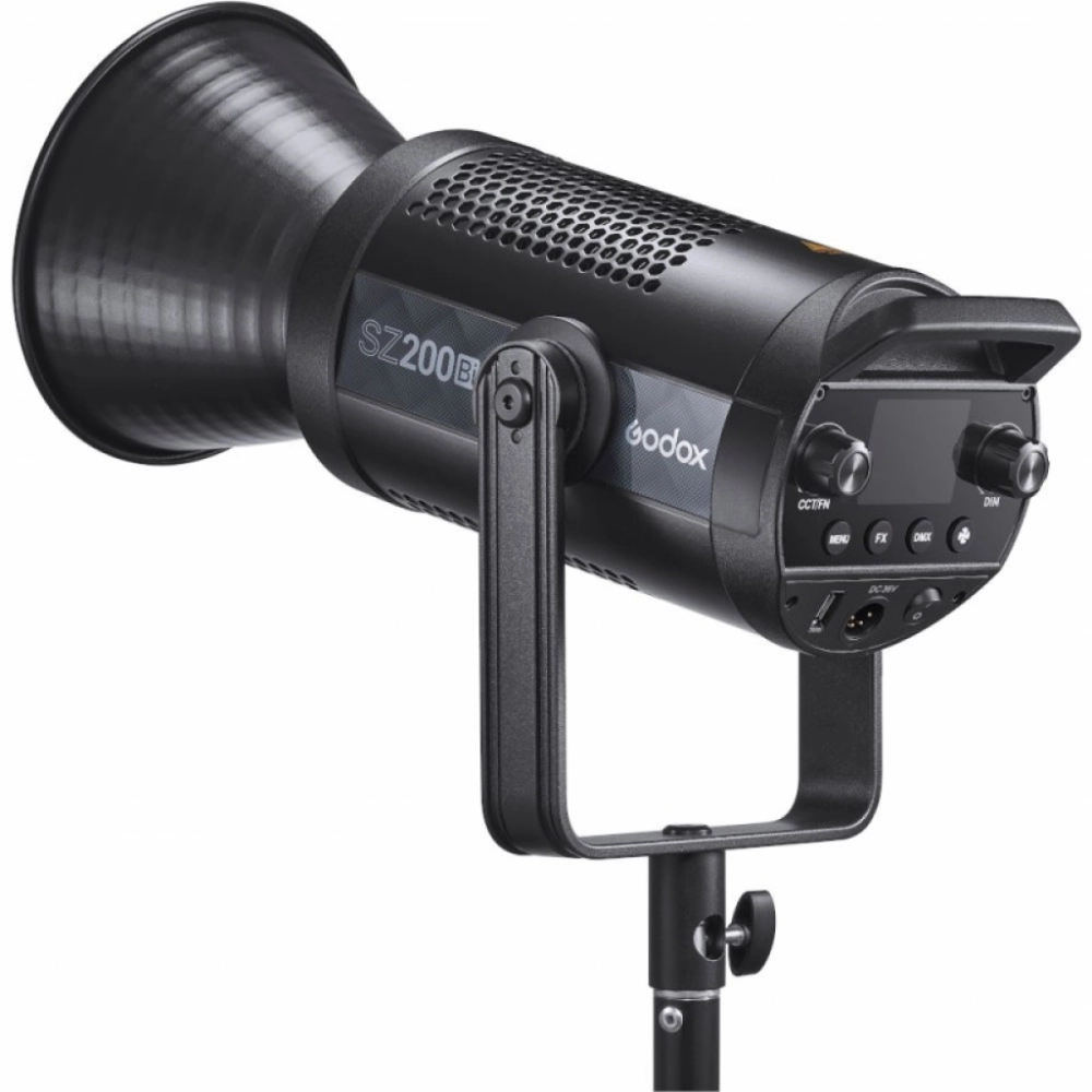 Lampa LED Godox SZ-200 Video LED Zoom, Bicolor 2800-6500K, mocowanie Bowens