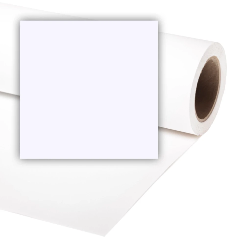 Tło kartonowe Colorama kartonowe 2,7x11m - Arctic White