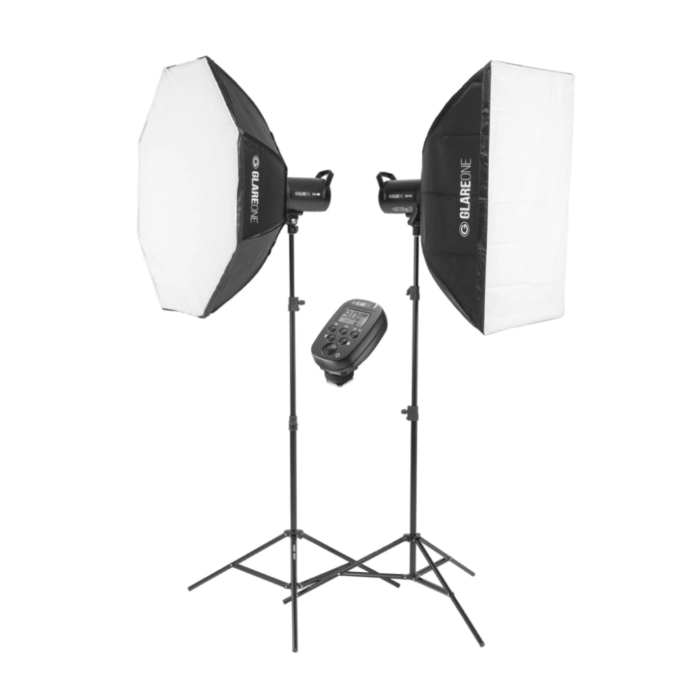 Lampa studyjna GlareOne Vega 400 Basic Kit