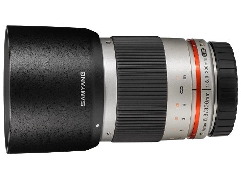 Obiektyw Samyang 300 mm f/6.3 Reflex ED UMC CS / Sony E srebrny