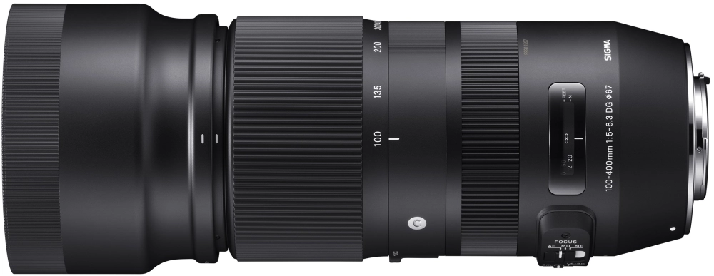 Obiektyw Sigma C 100-400 mm f/5-6.3 DG OS HSM Canon