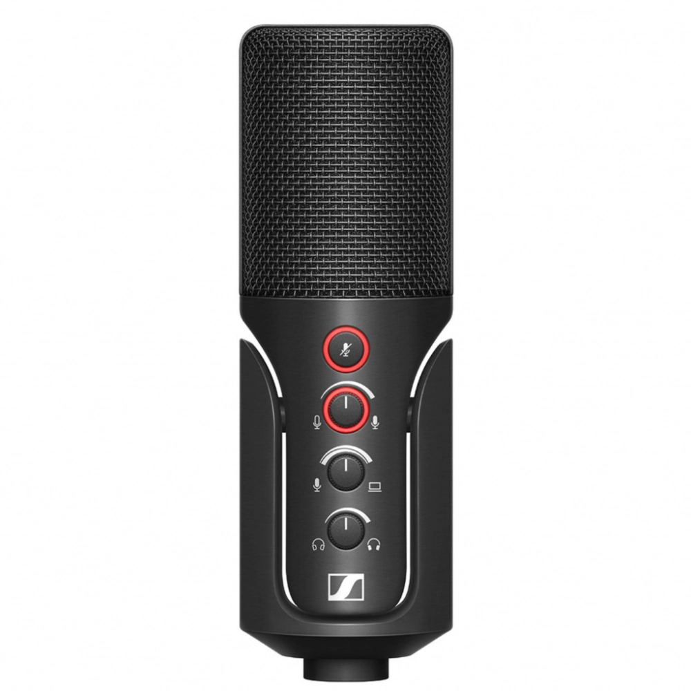 Sennheiser Mikrofon Profile USB-C Streaming Set z regulowanym ramieniem do podcastów Plug-and-Play)