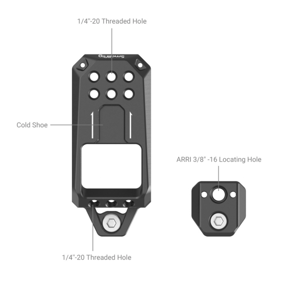 Smallrig Top Plate for Sony FX30 / FX3 XLR Unit [MD3990]