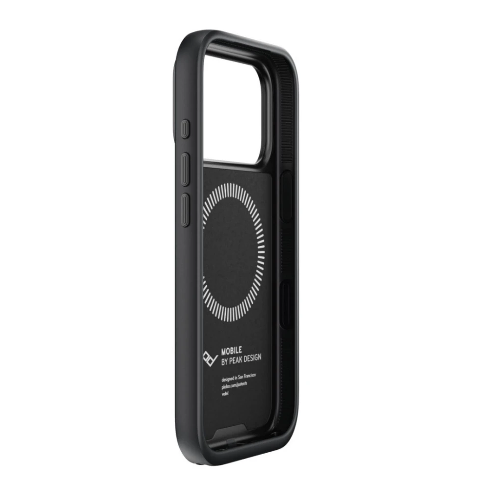 Peak Design Mobile Everyday Clarino Loop Case iPhone 17 Pro Max czarny