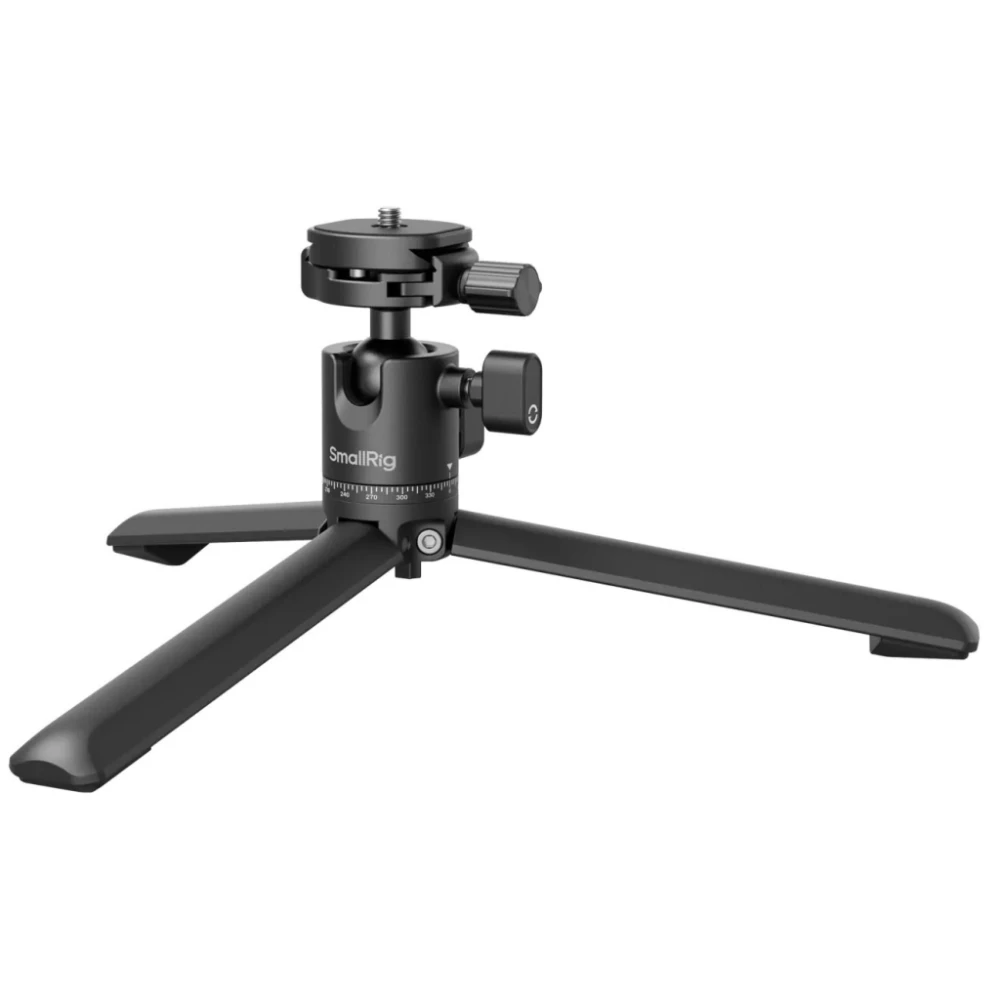 Statyw Smallrig Metalowy statyw stołowy z płytką szybkozłączki Arca-Swiss i panoramiczną głowicą kulową [4630]