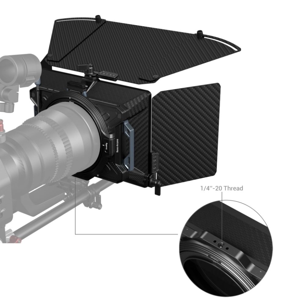 Smallrig Zestaw wrót Multifunctional Modular Matte Box (Φ114mm) Basic Kit