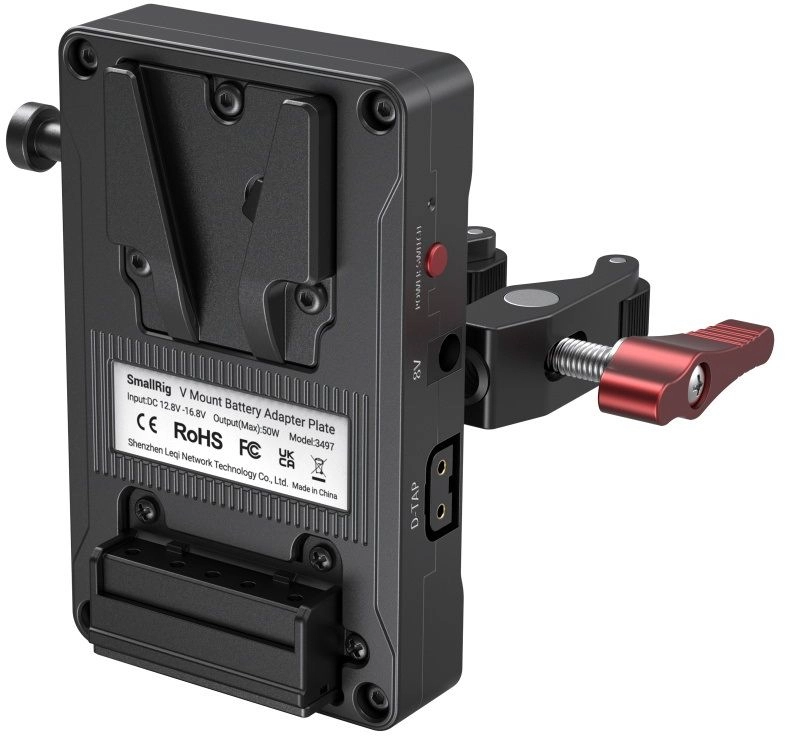 Smallrig spliter Battery Plate z Crab Clamp do akumulatorów V-Mount [3497]