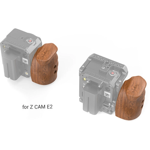 Smallrig Uchwyt boczny Rosette QR Wooden Grip do kamer serii Z CAM E2 [HTS2457]