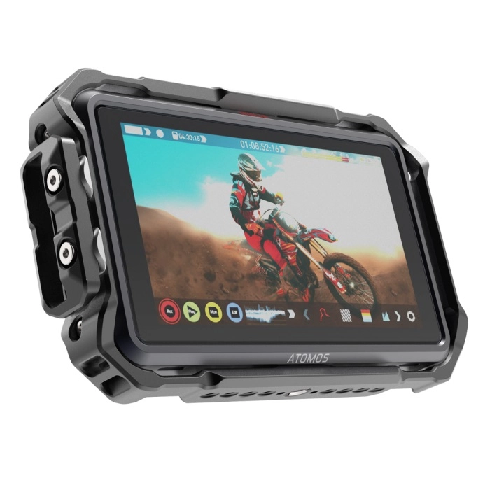 8sinn Klatka operatorska do Atomos Ninja V / V+ Cage + osłona przeciwsłoneczna Sunhood