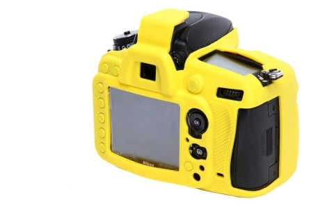 Zbroja EasyCover  osłona gumowa dla Nikon D600/D610 żółta