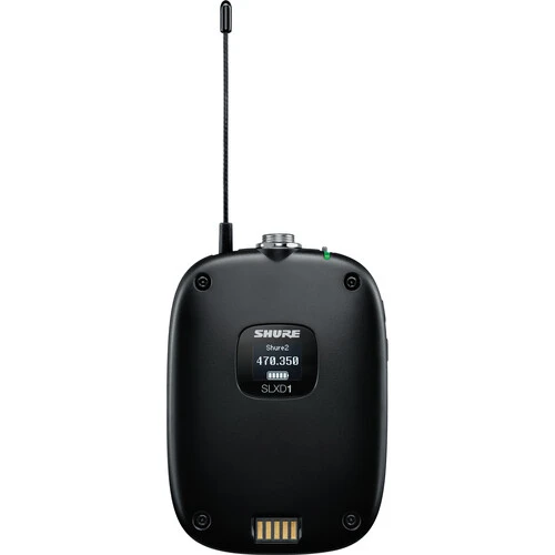 Shure Nadajnik SLXD1 G59 Bodypack (470-514 Mhz) cyfrowy system bezprzewodowy audio