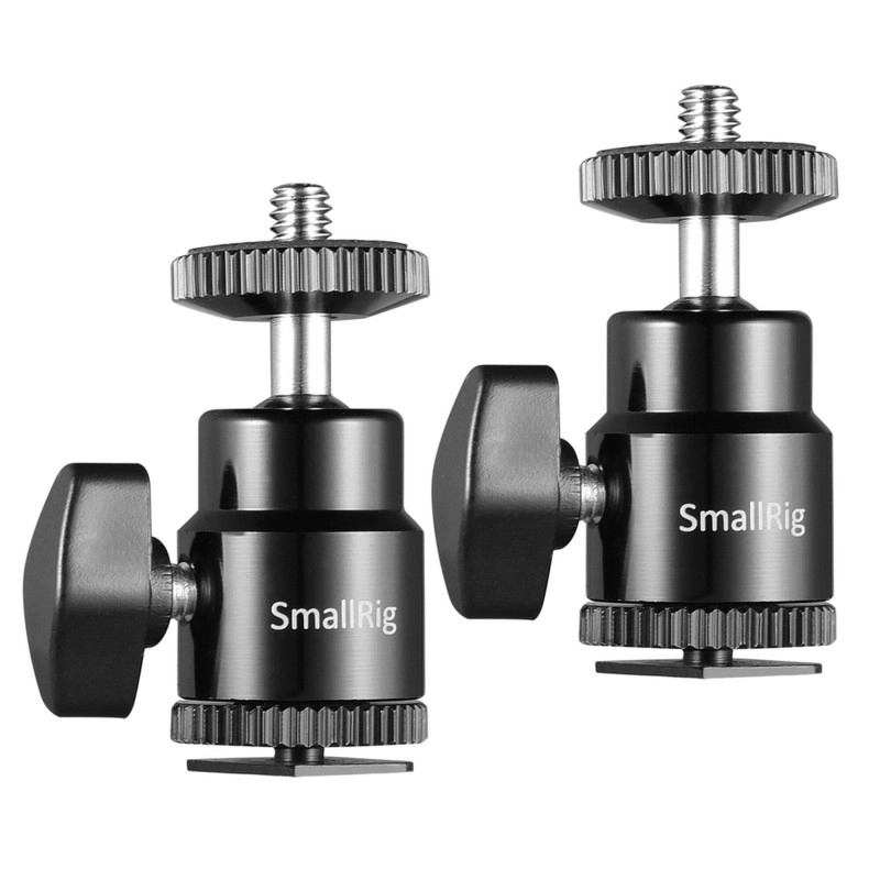 Smallrig mocowanie gorącej stopki ze śrubą 1/4 cal (zestaw 2 szt.)