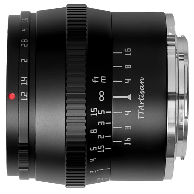 Obiektyw TTartisan 50 mm f/1.2 APS-C Canon M Mount