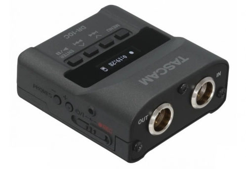 Tascam DR-10CH rejestrator audio do mikrofonów lavalier Shure