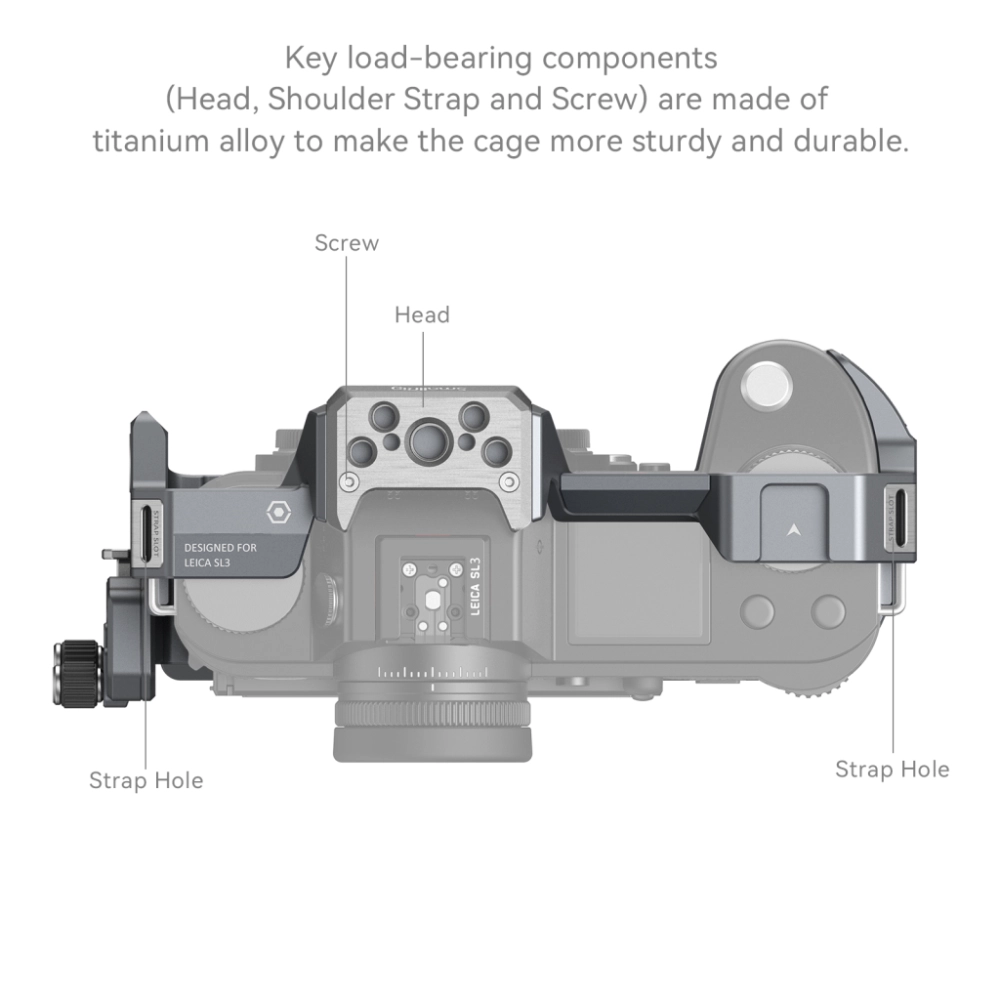 Smallrig Klatka operatorska do Leica SL3 Cage Kit [4510]