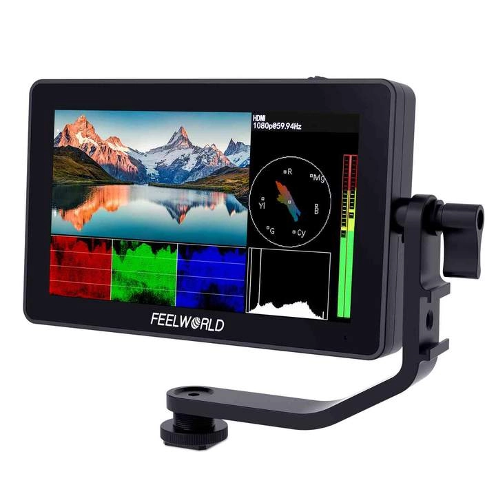 Feelworld Monitor Podglądowy F6 PLUS V2 6 cala  4K