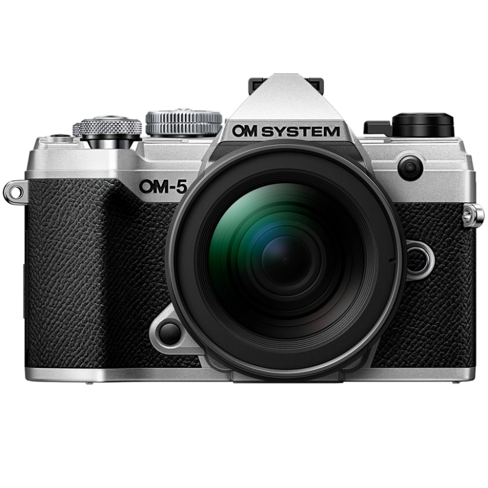 Aparat cyfrowy OM System OM-5 + 12-45 mm srebrny 