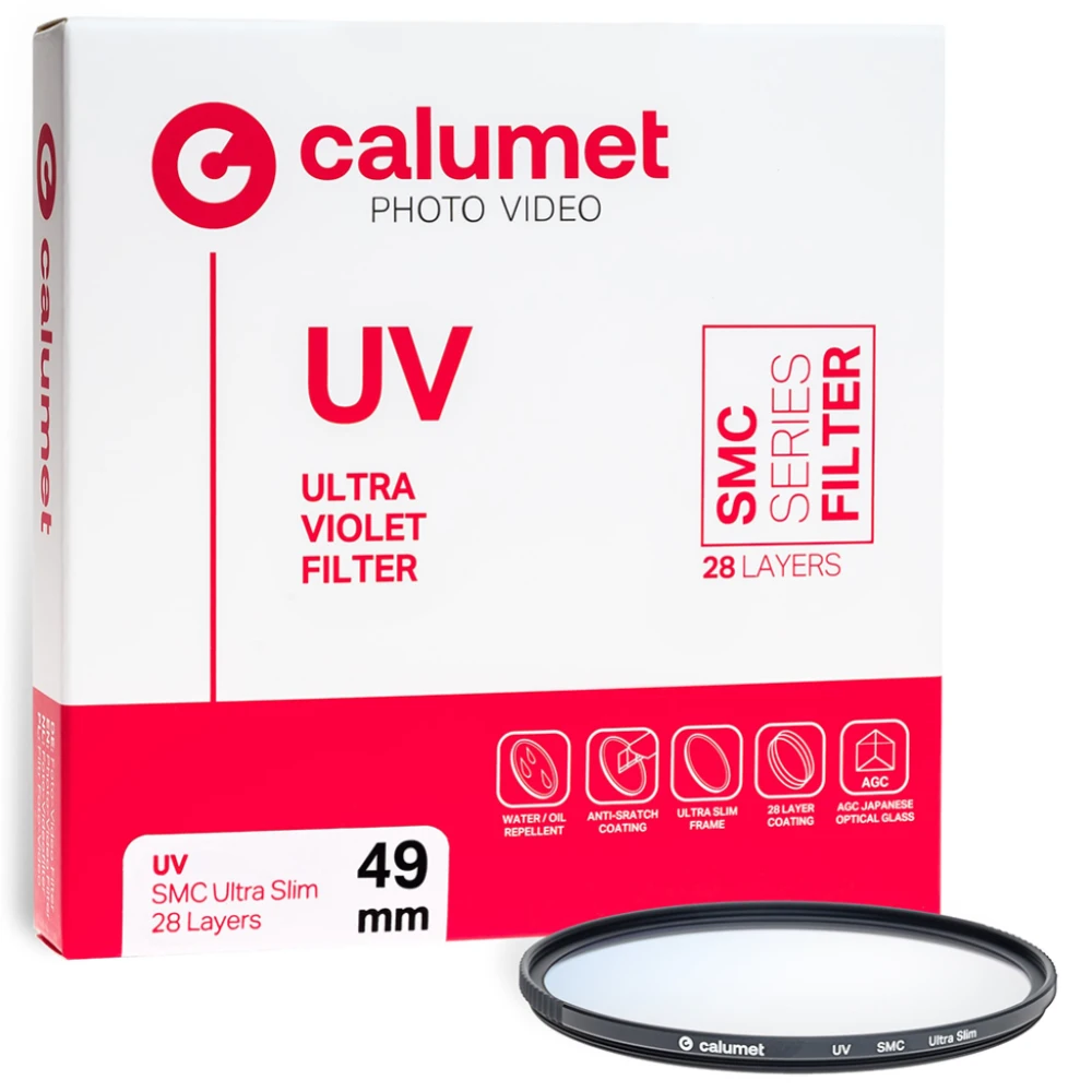 Calumet Filtr UV SMC 49 mm Ultra Slim 28 warstw