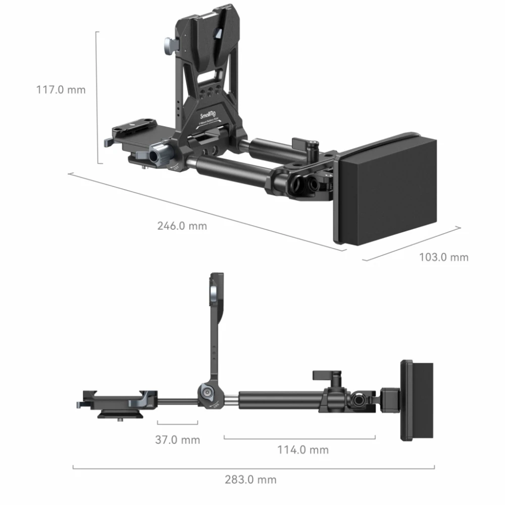 Smallrig adapter Compact Battery Mount Plate Kit do akumulatorów V-Mount [4063B]