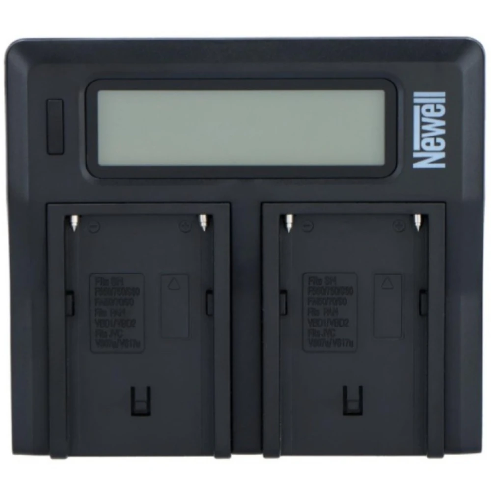 Ładowarka Newell DC-LCD do akumulatorów serii NP-F, NP-FM