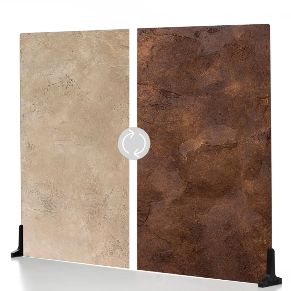 Tło plastikowe V-Flat World Duo Boards Ciemne palenie/marokańskie błoto - XL