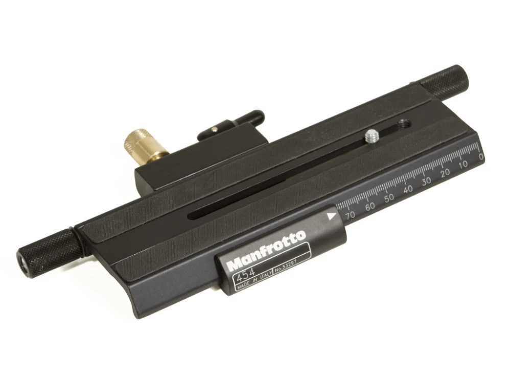 Manfrotto Płytka MN454 z przesuwem mikrometrycznym