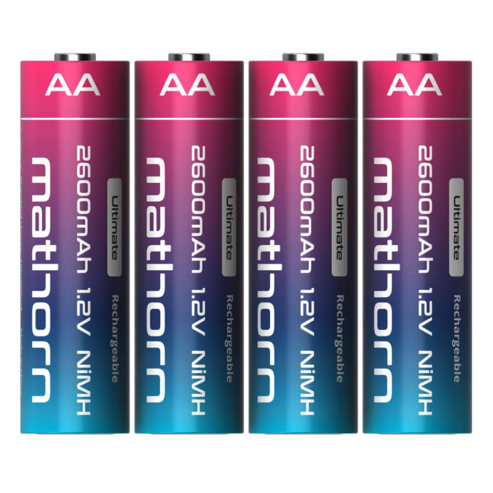 Akumulatory Mathorn Mathorn Ultimate AA NiMH 2600 mAh NiMH HR6 1.2V 4szt