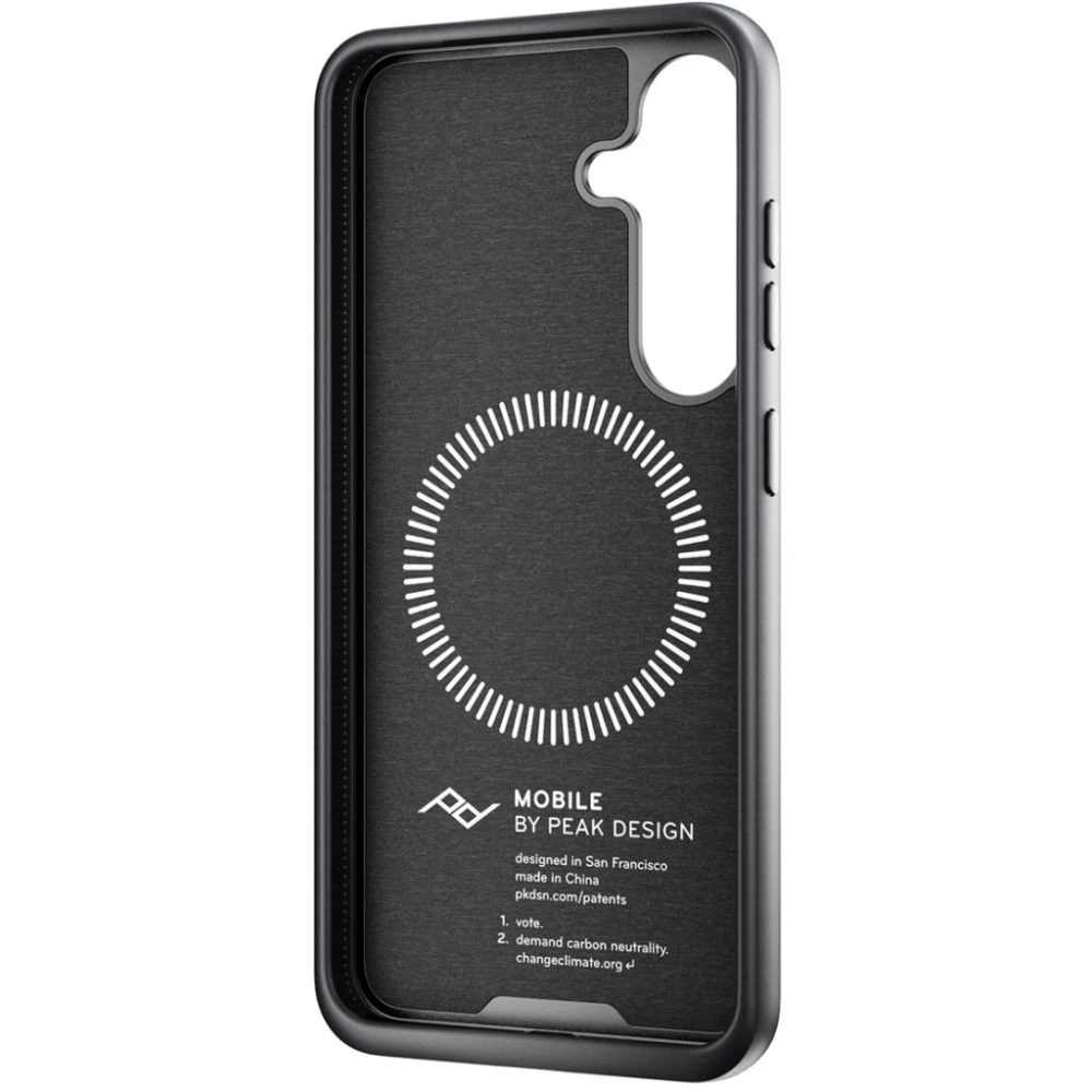 Peak Design Mobile Etui Everyday Case Fabric Samsung Galaxy S25 - Grafitowe