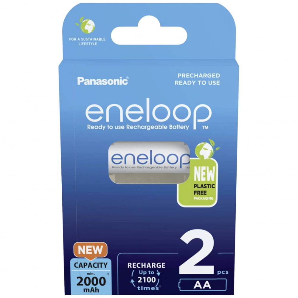 Akumulatory Panasonic AA 2000 mAh 2 szt.