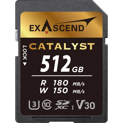 Karta pamięci Exascend SDXC Catalyst UHS-1 V30 512GB 