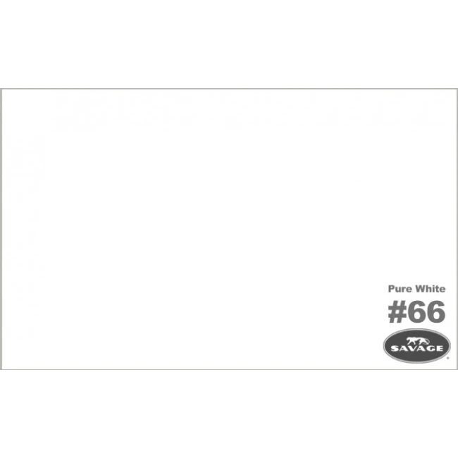 Tło kartonowe Savage Widetone kartonowe 2.2x11 m - 66 Pure White