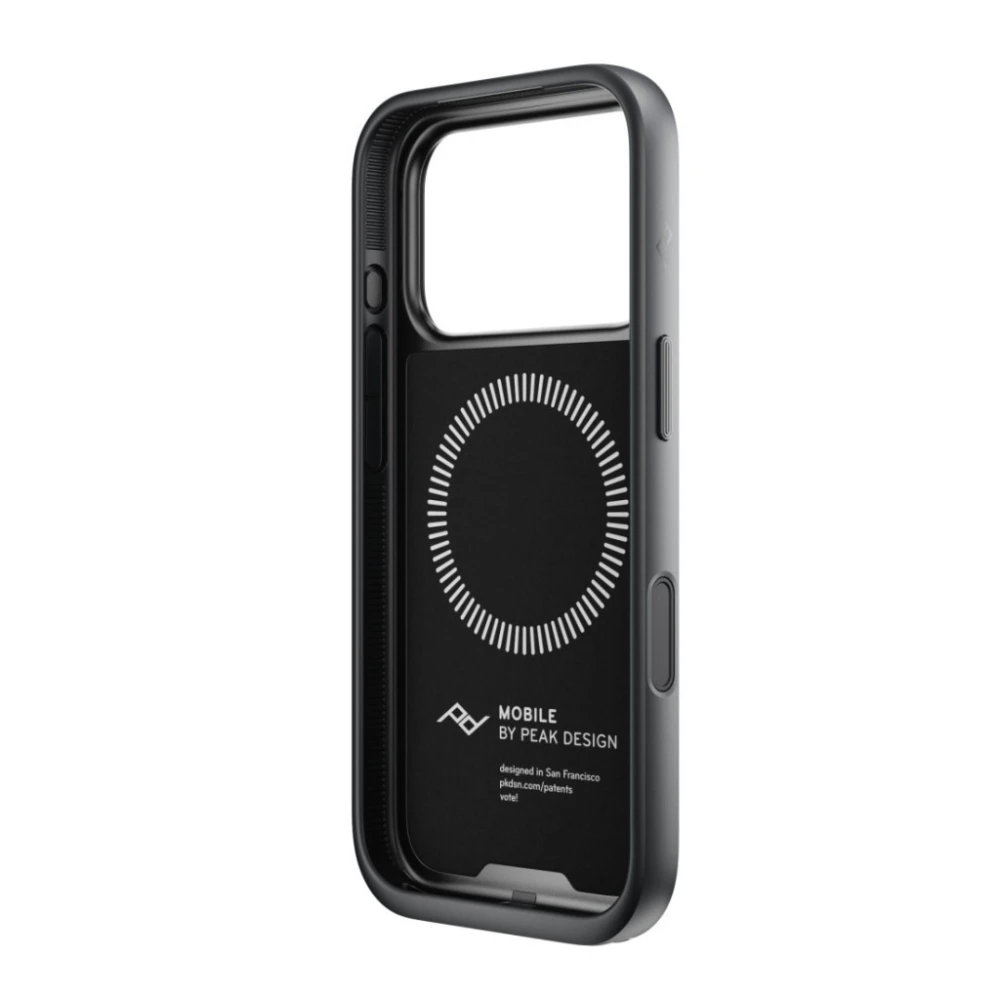 Peak Design Mobile Everyday Clarino Loop Case iPhone 17 Pro Max czarny