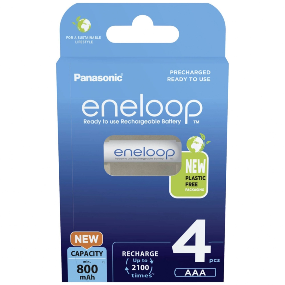 Akumulatory Panasonic Eneloop AAA 800 mAh 4 szt.