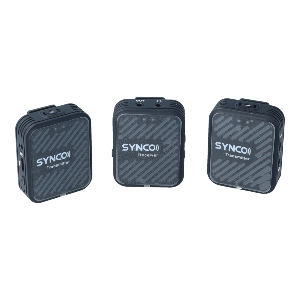 Synco DEMO G1 A2 bezprzewodowy system mikrofonowy 2,4 GHz - 2 nadajniki + odbiornik 